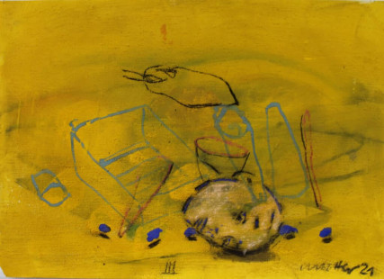 Eine seltsame Bedeutung...III,2021 50x70